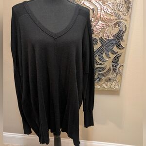 Eddie Bauer Black Oversized Sweater